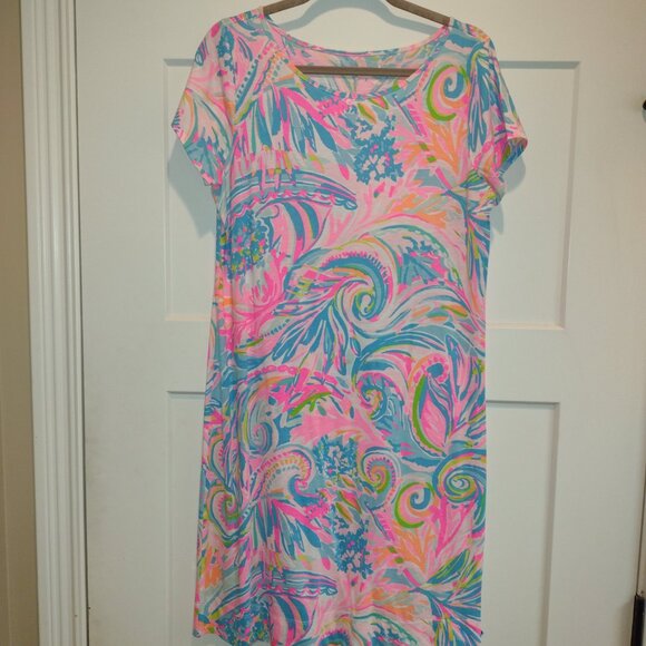 Lilly Pulitzer Pool Beach Cover Up L - Picture 2 of 4